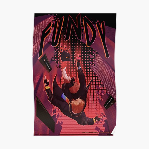 Fundy FundyLive MCYT dreamsmp dsmp poster Poster RB1507 product Offical Fundy Merch