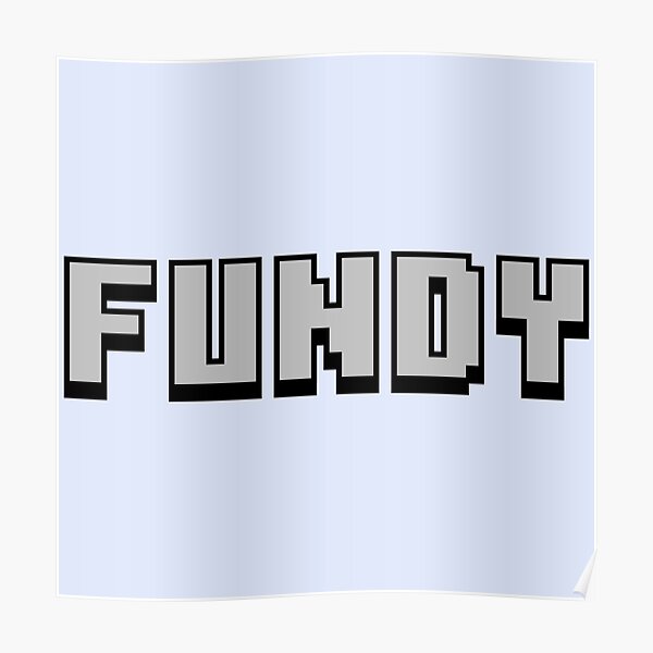Fundy Minecraft Poster RB1507 product Offical Fundy Merch