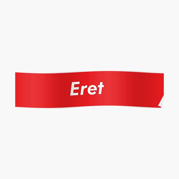 Eret Logo Poster RB1507 product Offical Eret Merch