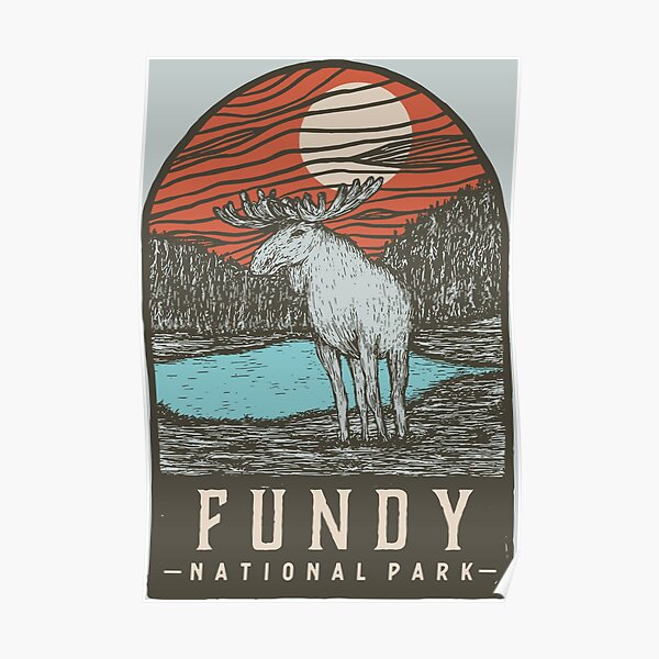 Fundy national park Poster RB1507 product Offical Fundy Merch