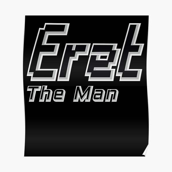 Eret, Eret gamer, Eret The Man, Lmanberg, Lmanburg Poster RB1507 product Offical Eret Merch