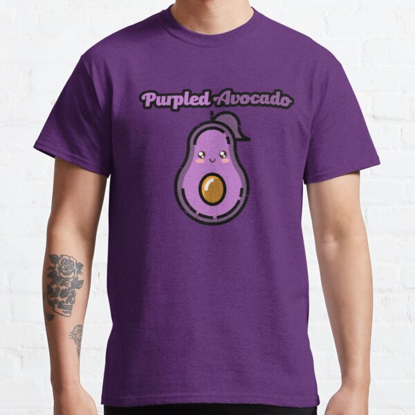 MUA SẮM AVOCADO FUNNY Classic T-Shirt RB1507 Sản phẩm Offical Purpled Merch