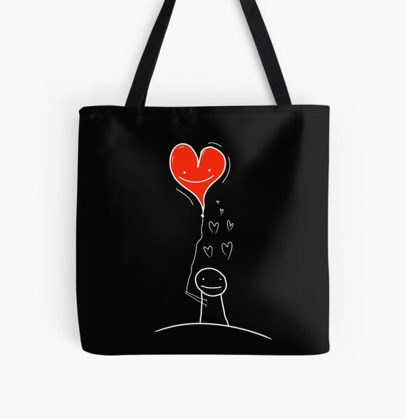 Dream smile valentines day gift All Over Print Tote Bag RB1507 product Offical Dream Smile Merch