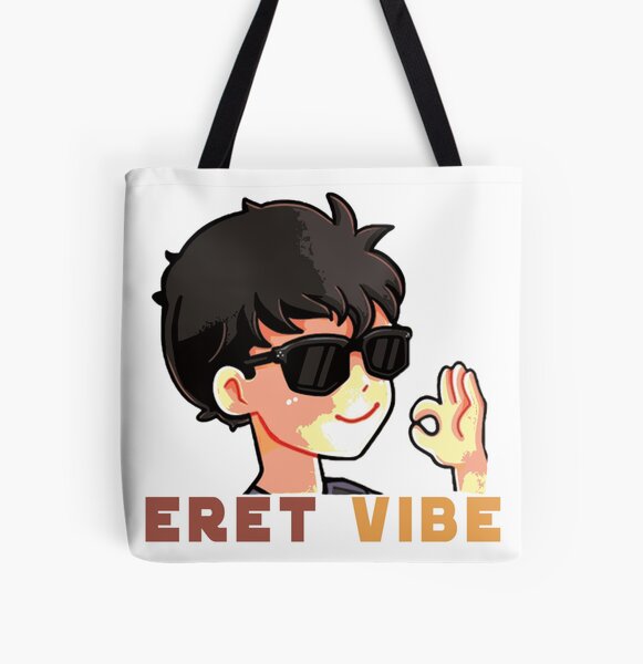The Eret Positive Vibe  All Over Print Tote Bag RB1507 product Offical Eret Merch