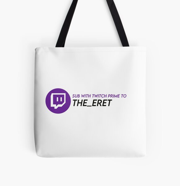 twitch prime eret All Over Print Tote Bag RB1507 product Offical Eret Merch