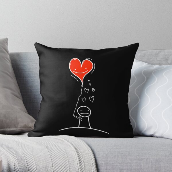 Dream smile valentines day gift Throw Pillow RB1507 product Offical Dream Smile Merch
