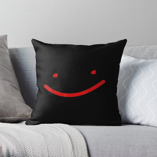 Funny Dream Smiley Black Red Men Women Girls Kids Throw Pillow RB1507 product Offical Dream Smile Merch