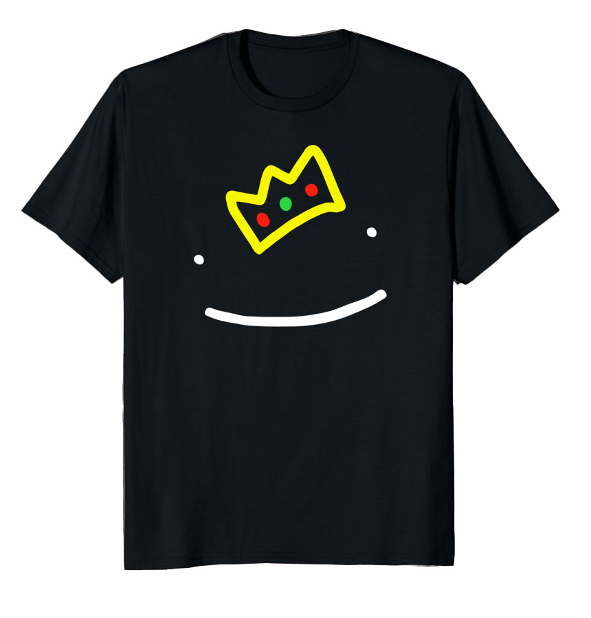 Dream SMP Crown SMILE Tshirt - MCYT Store