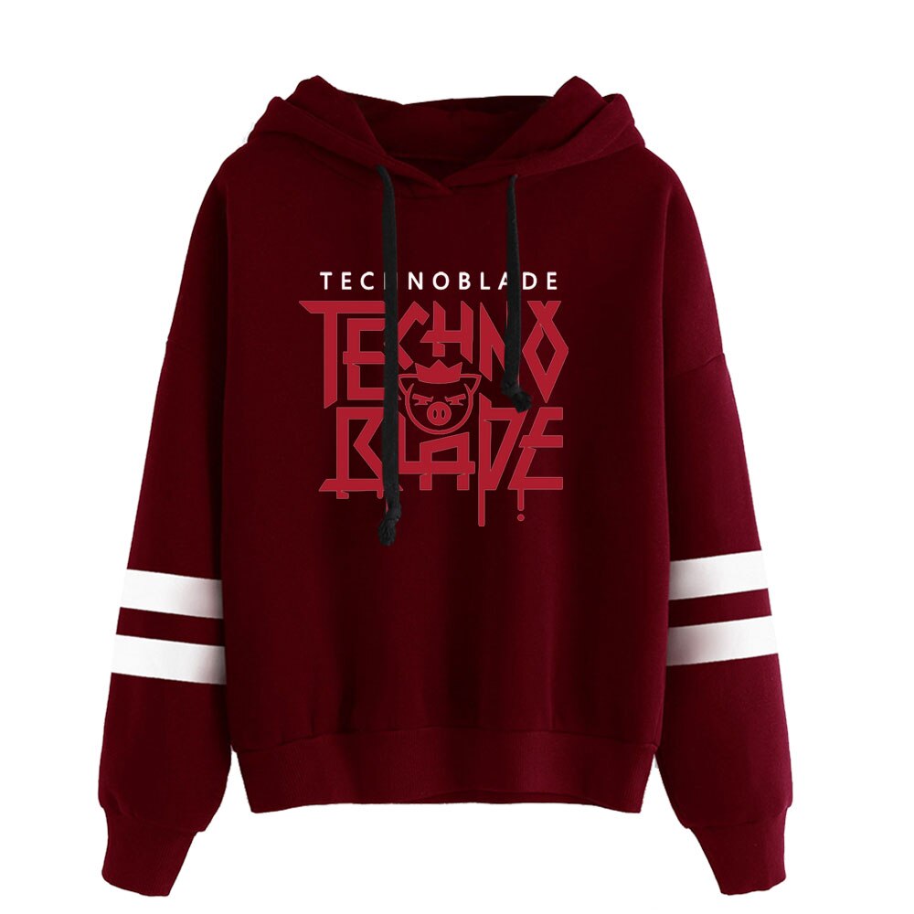 New New Technoblade Merch TECHNOBLADE Agro Hoodie Sweatshirts Unisex Pig Logo Pullover for Men And Women 3 - MCYT Store