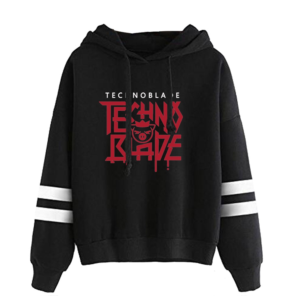 New New Technoblade Merch TECHNOBLADE Agro Hoodie Sweatshirts Unisex Pig Logo Pullover for Men And Women - MCYT Store