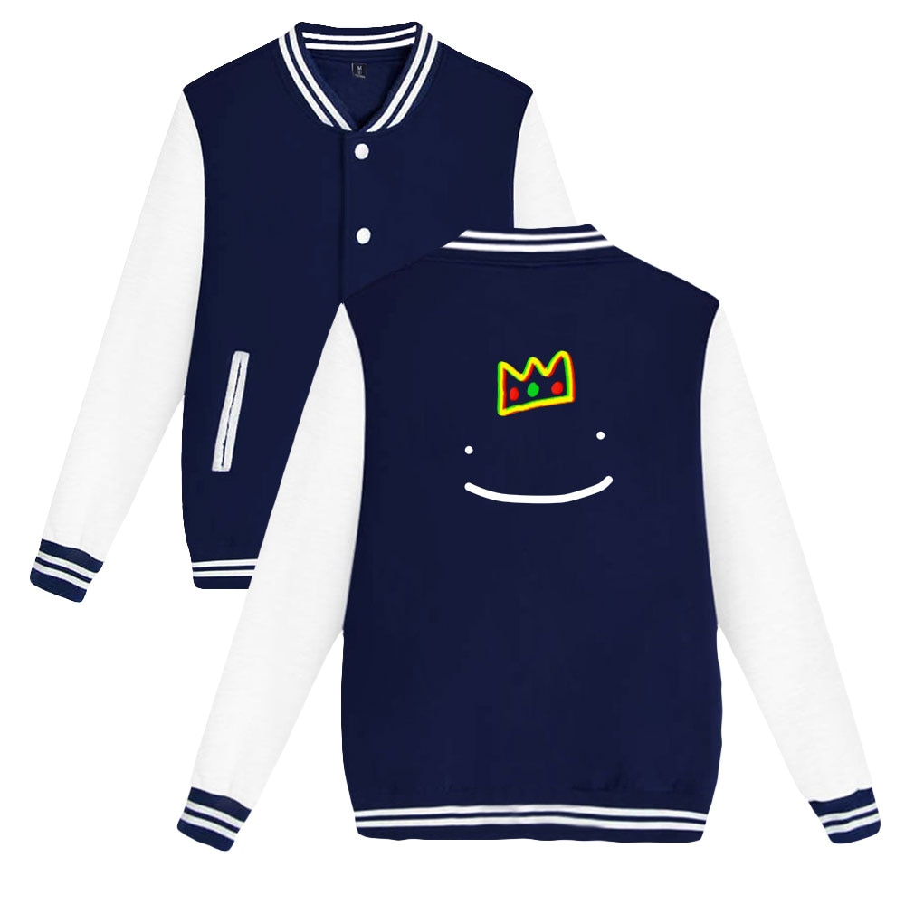 Ranboo Baseball Jacket Women Men Fashion Long sleeved Jacket Trend Casual Baseball Uniform 2 - MCYT Store