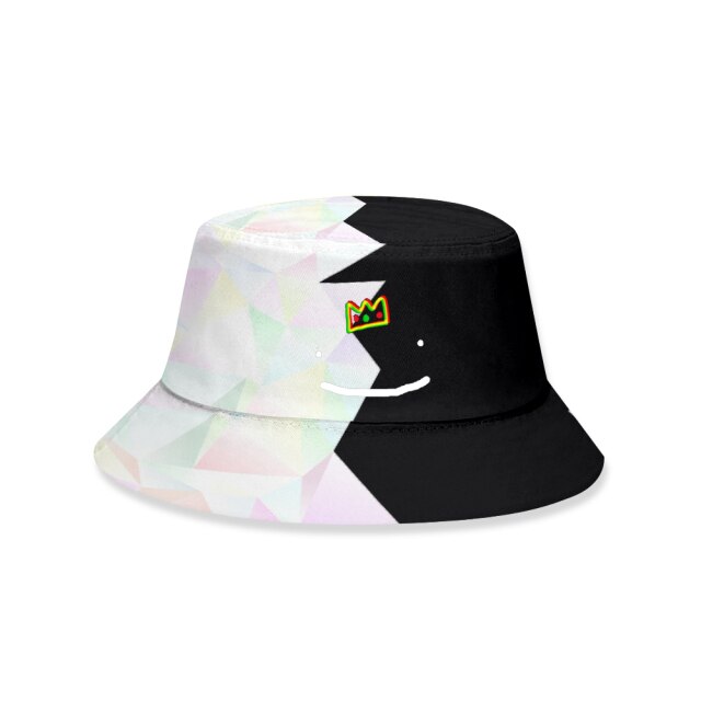 Ranboo Hat Fashion Letter Print Ranboo Bucket hat ranboo Fisherman s hat 6.jpg 640x640 6 - MCYT Store