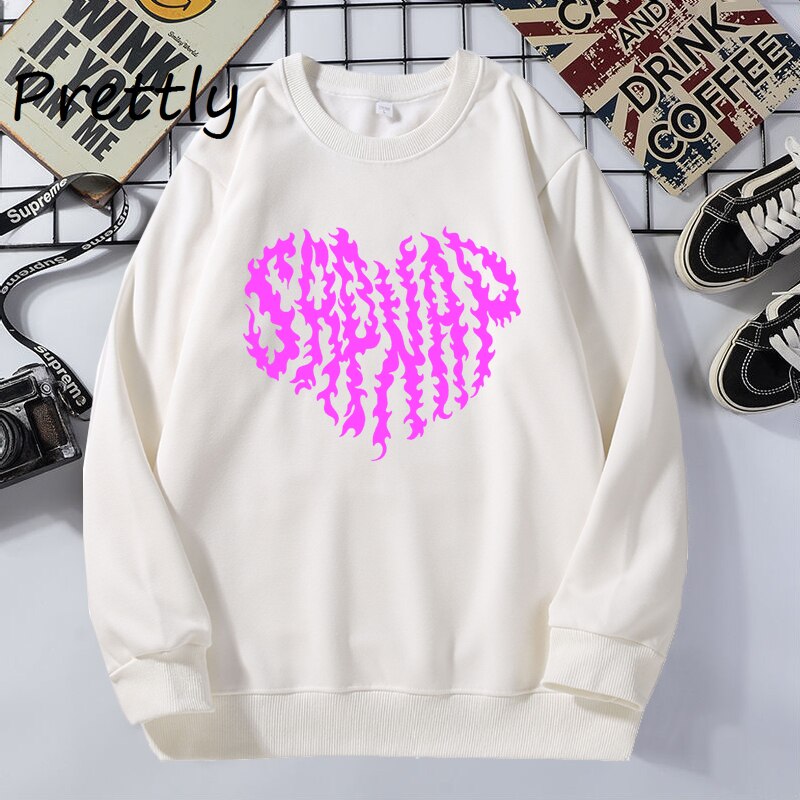 Sapnap Valentine s Flame Heart O Neck Sweatshirt Hooded Warm Fleece Streewear Hoodies Dream Merch Pullover 1 - MCYT Store