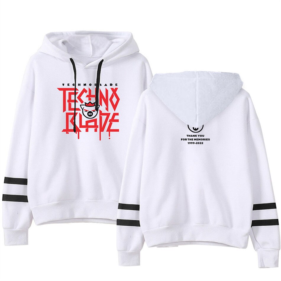Technoblade Merch Print Hoodies Sweatshirts Harajuku Men Women Hip Hop Streetwear Casual Loose Hoodie Fashion Pullovers 5 - MCYT Store