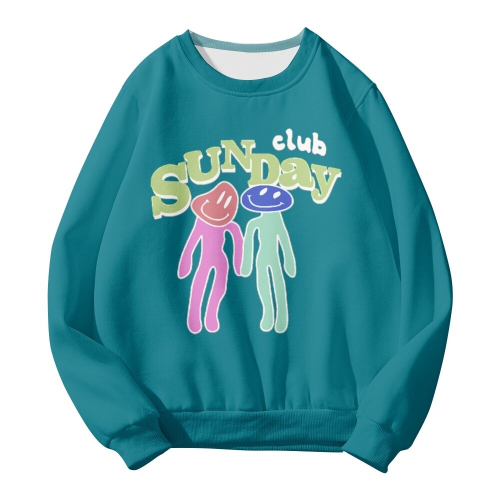 Tommyinnit Merch Sunday Club Crewneck Sweatshirts Dream Team SMP Women Men O Neck Sweatshirt 1 - MCYT Store