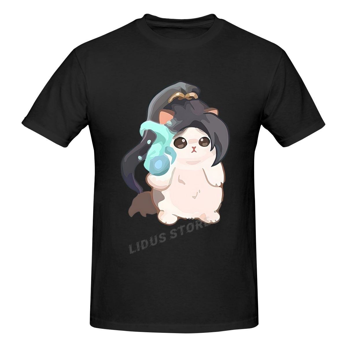 Cat Cute Sage Valorant Game T Shirt Clothing Graphics Tshirt Short Sleeve Sweatshirt undershirt Unisex Shirt - MCYT Store
